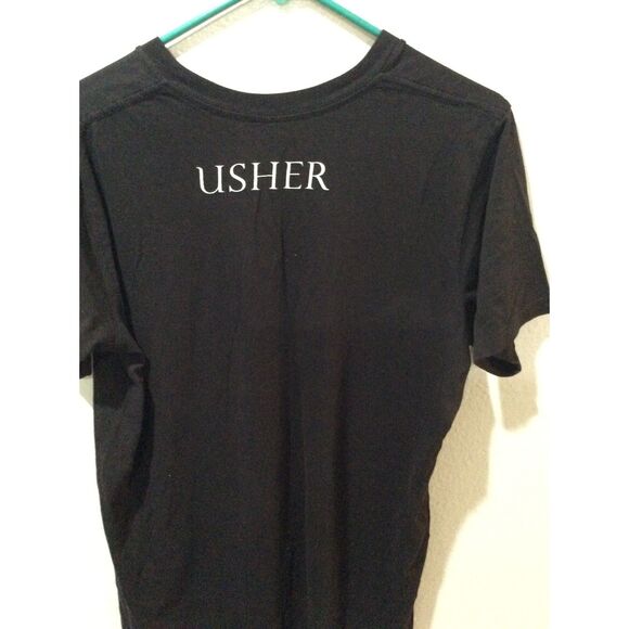 Usher Raymond V Raymond T-Shirt Men’s Size M Black V-Neck Short Sleeve - Picture 2 of 5